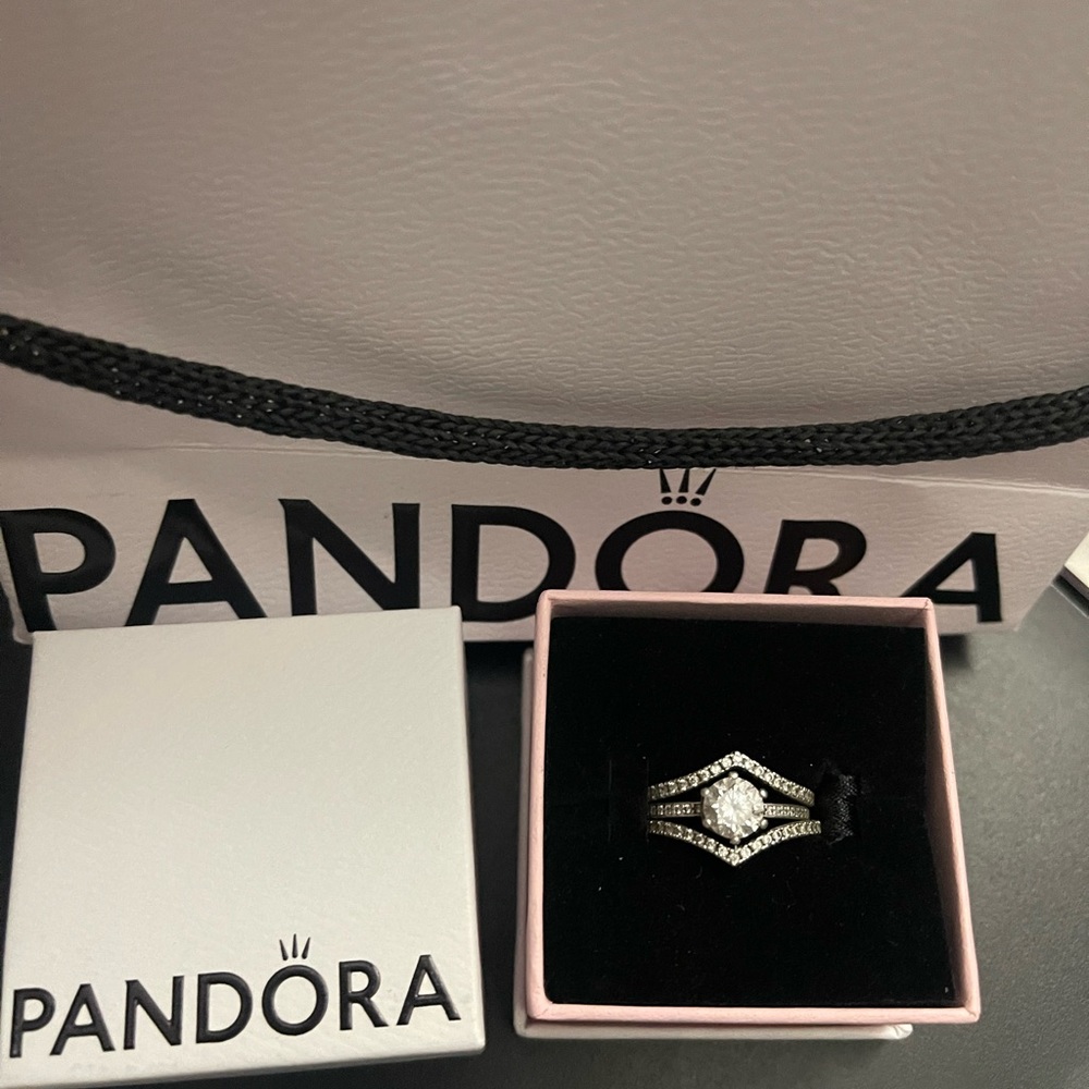 Pandora rings set - 3 piece- number-7
